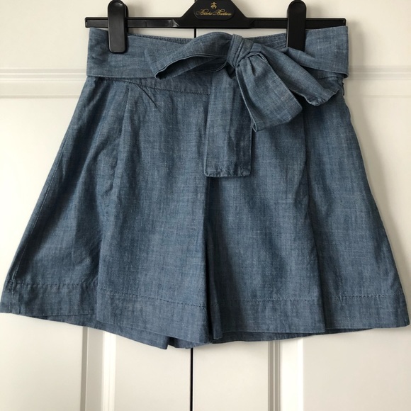 J.Crew Chambray Shorts - Picture 2 of 6